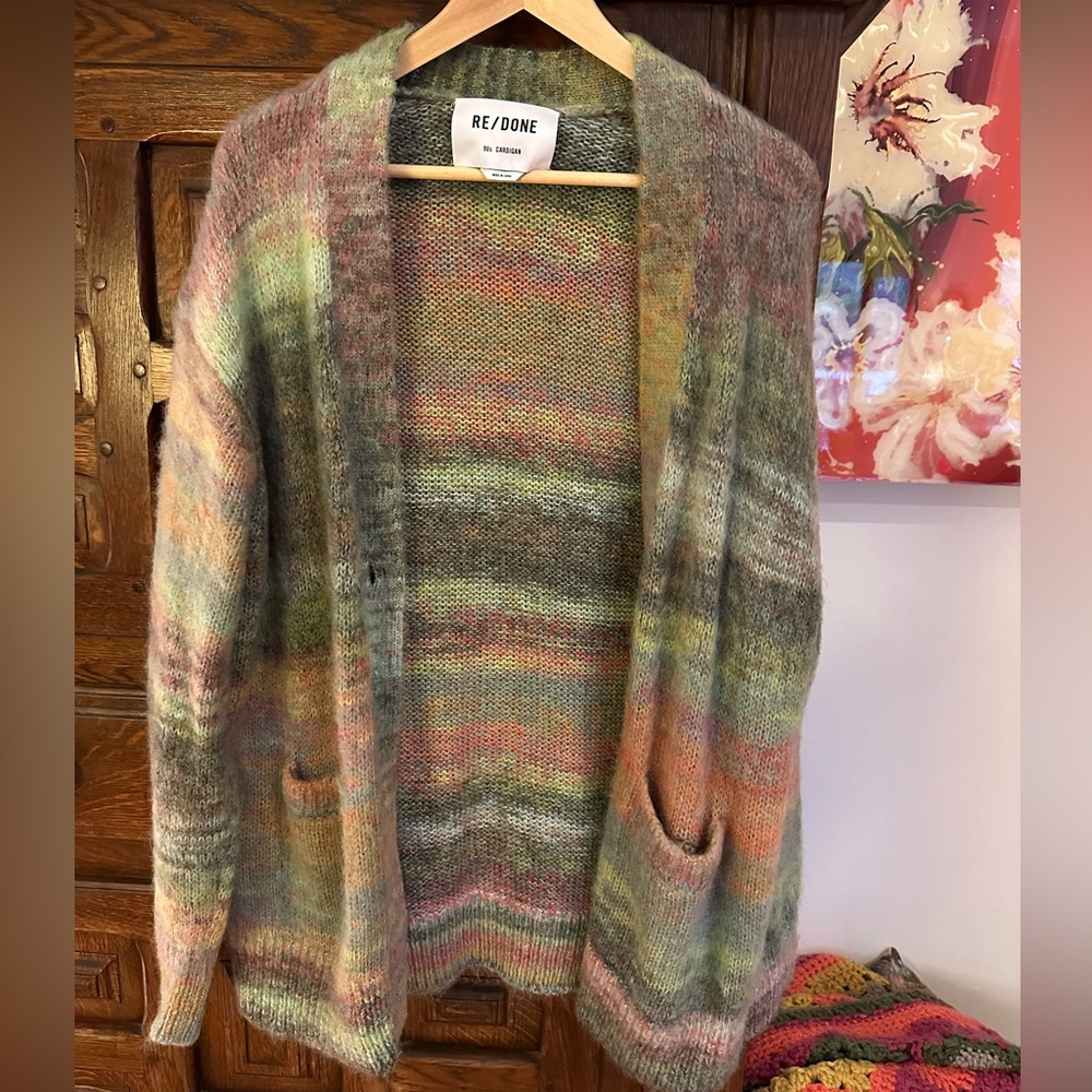 REDONE 90’s cardigan, NWOT